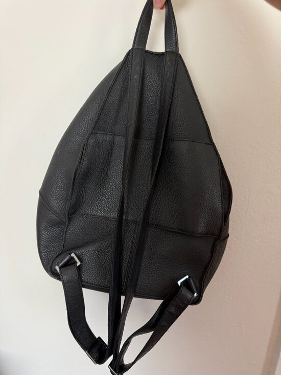 Hammitt Bob Black/Gunmetal Designer Backpack Purse | Excellent Condition main image 11